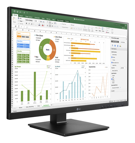 Écran 23,8" LG 24BN650Y-B 1920x1080 HDMI/DVI-D/DP