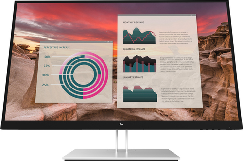 Écran 27" HP E27u G4 2560x1440 à 60 Hz/16:9 HDMI/DP
